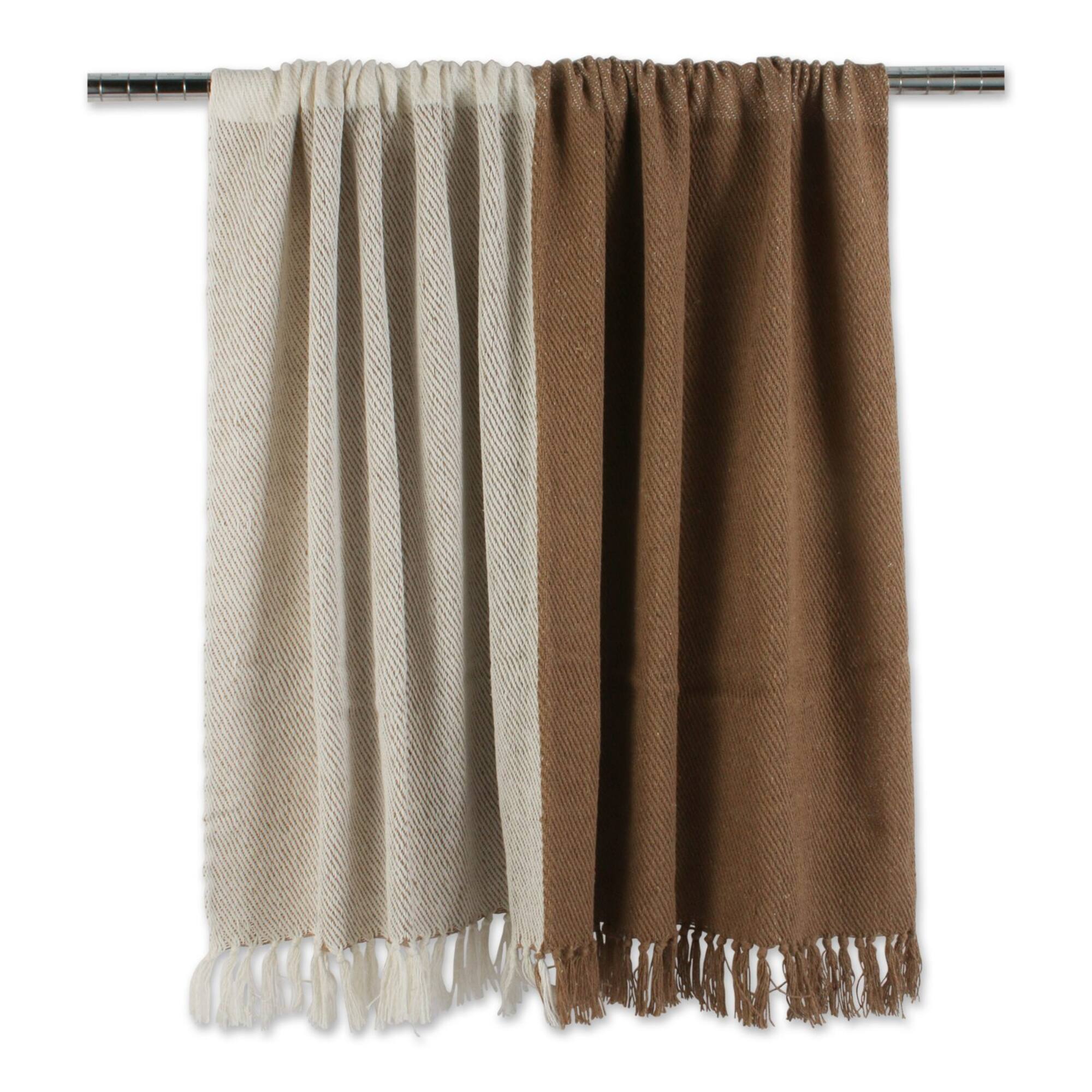 DII® Stone Four Square Woven Throw